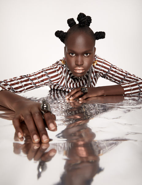 Embellish | Anbelli for Afrostyle Mag, fashion and beauty photography editorial by London fashion and beauty photographer Lauren Marsh