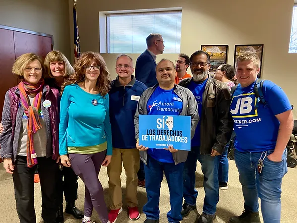 ATD at Painter's Union Rally (October 2022)