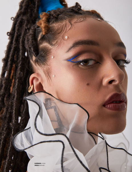 Mono Pops for New Wave Mob Journal, fashion photography editorial by London fashion photographer Lauren Marsh