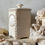 Thumbnail: Cream and gold French kitchen canisters epicerie pots
