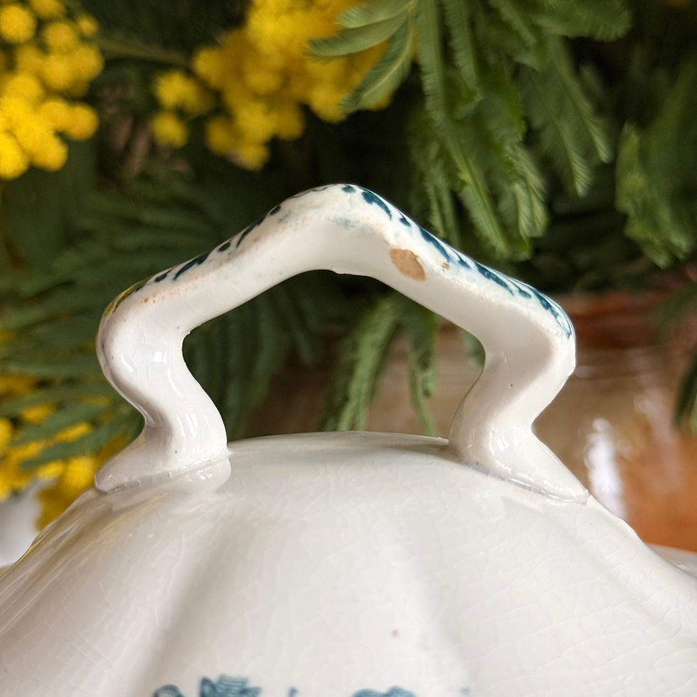 Miniature : Marie Louise ironstone tureen