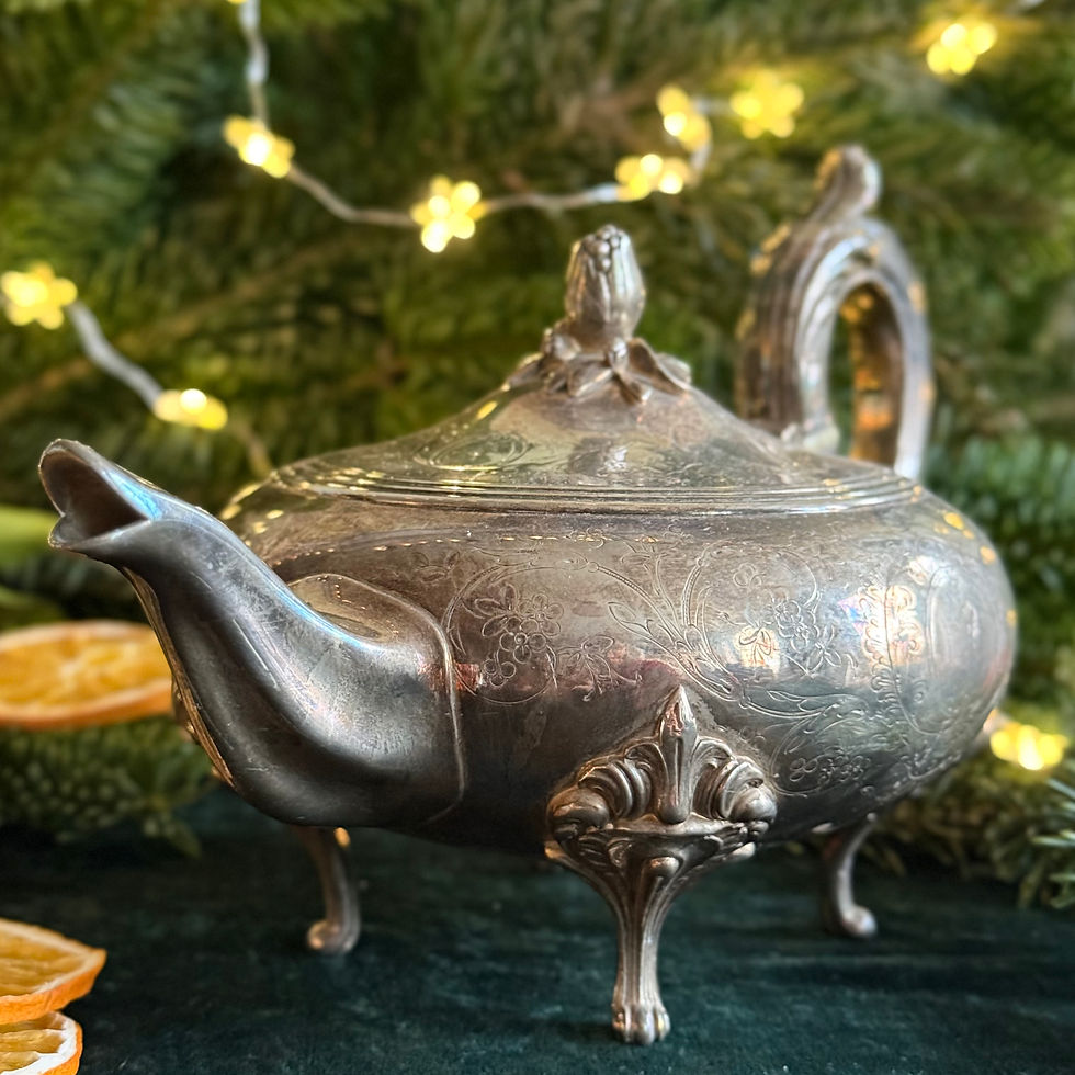 Christofle hallmarked antique teapot 1890