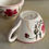 Miniature : Beautiful pair of poppy large French coffee cups