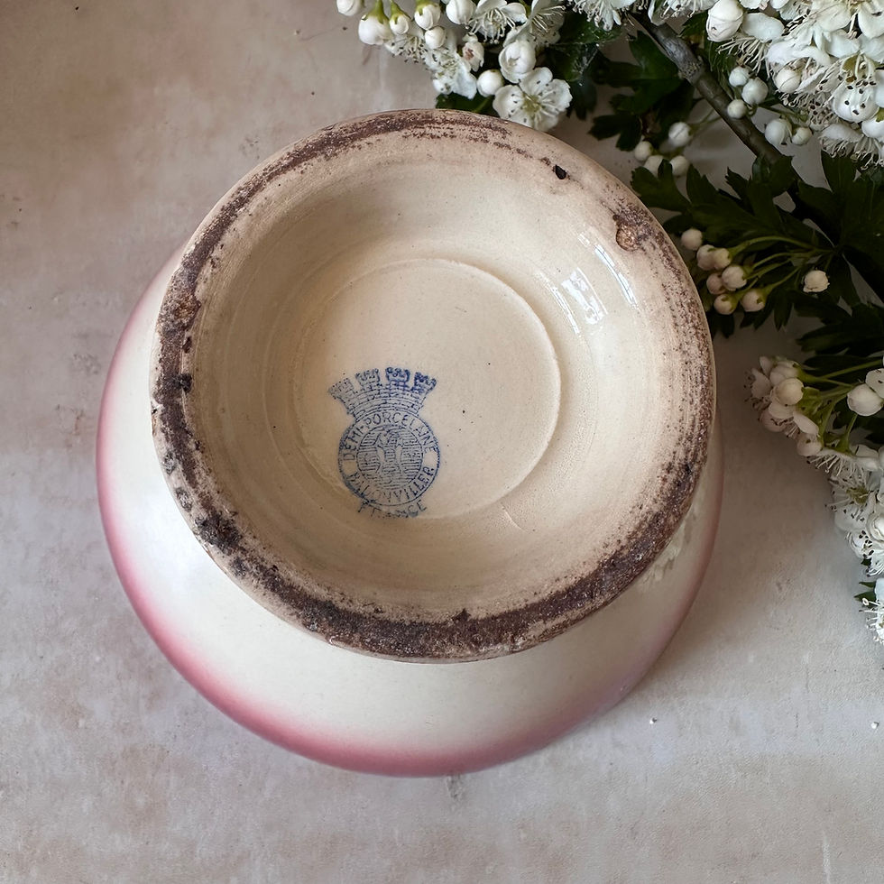 Thumbnail: Raspberry ombré Badonviller Café au lait bowl