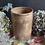 Miniature : Patinated French ironstone confiture pot crock