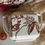 Thumbnail: Bird design brown ironstone sugar bowl antique