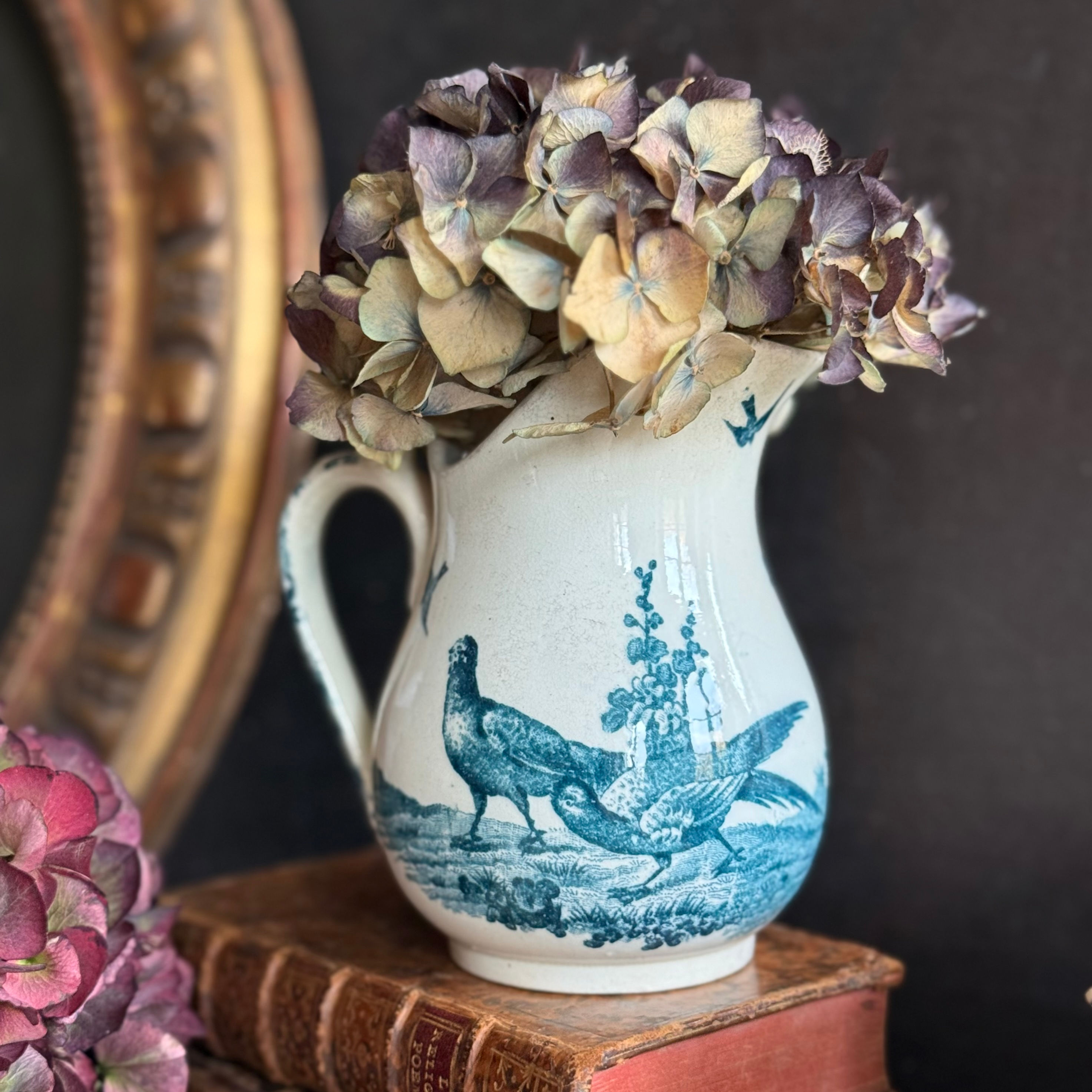 Parisian special antique bird creamer from Samaritaine