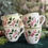 Thumbnail: Jolly Holly antique French demi tasse coffee cup