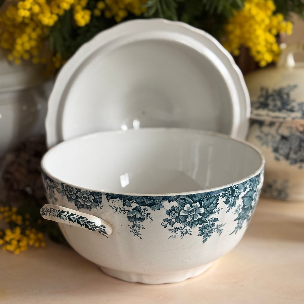 Miniature : Marie Louise ironstone tureen