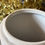 Miniature : Pair of white stoneware preserving or spice pots