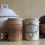 Thumbnail: Uniquely patinated Felix Potin confiture crocks