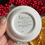 Miniature : Pair of hotelware English butter pats  stamped ironstone