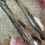 Thumbnail: Pair of ornate silver plated sugar tongs