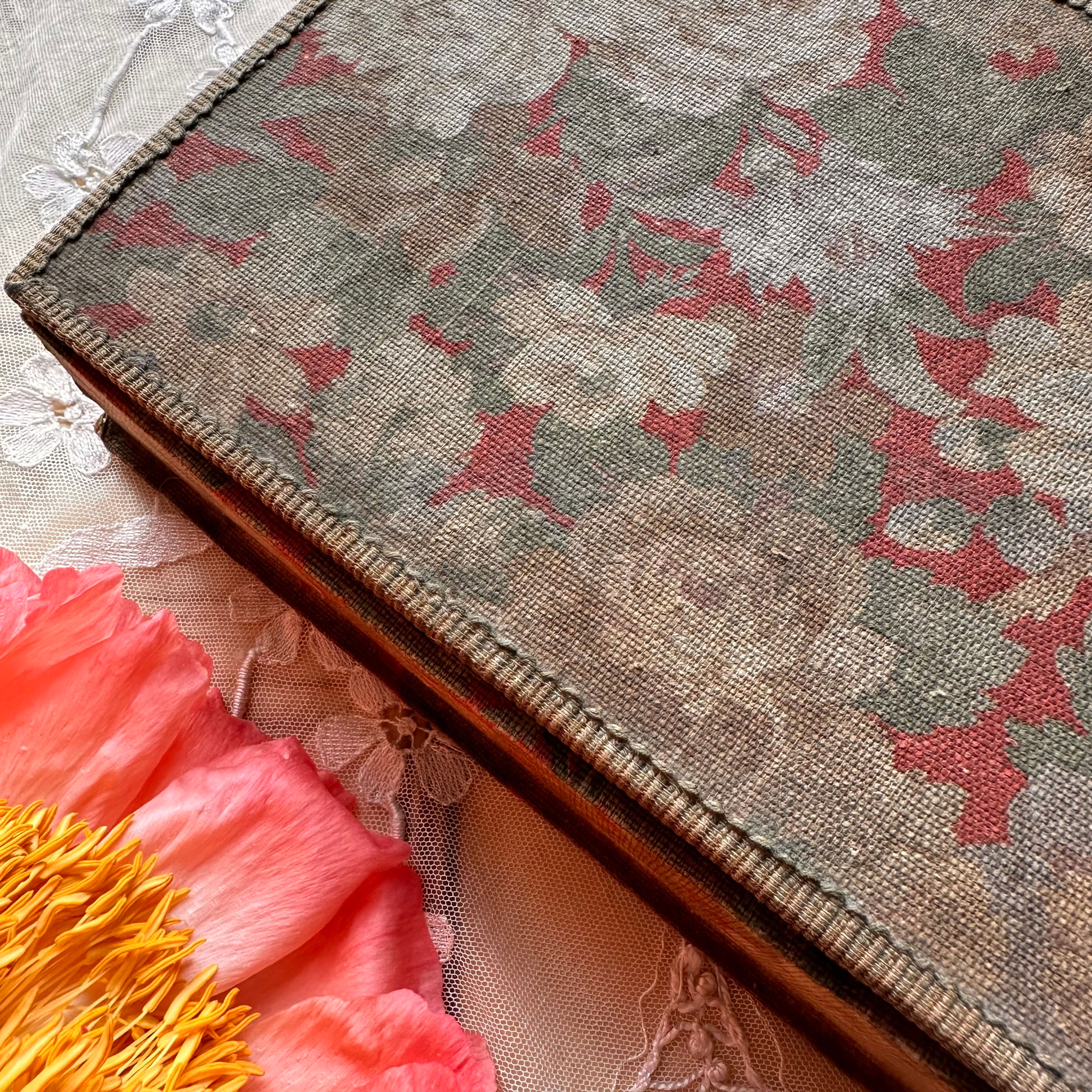 Paris Galeries Lafayette fabric covered boudoir box