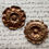 Thumbnail: Antique bronzed cache clous pairs