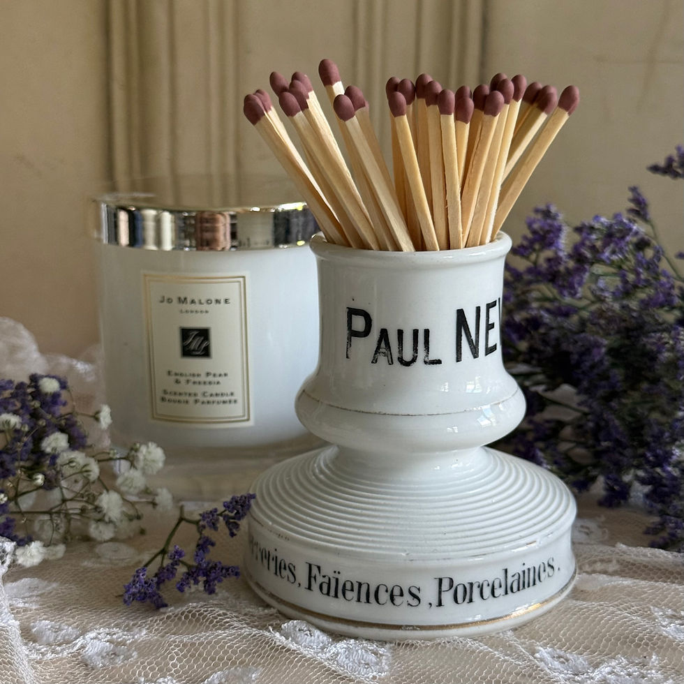 Thumbnail: Limoges monochrome advertising match striker