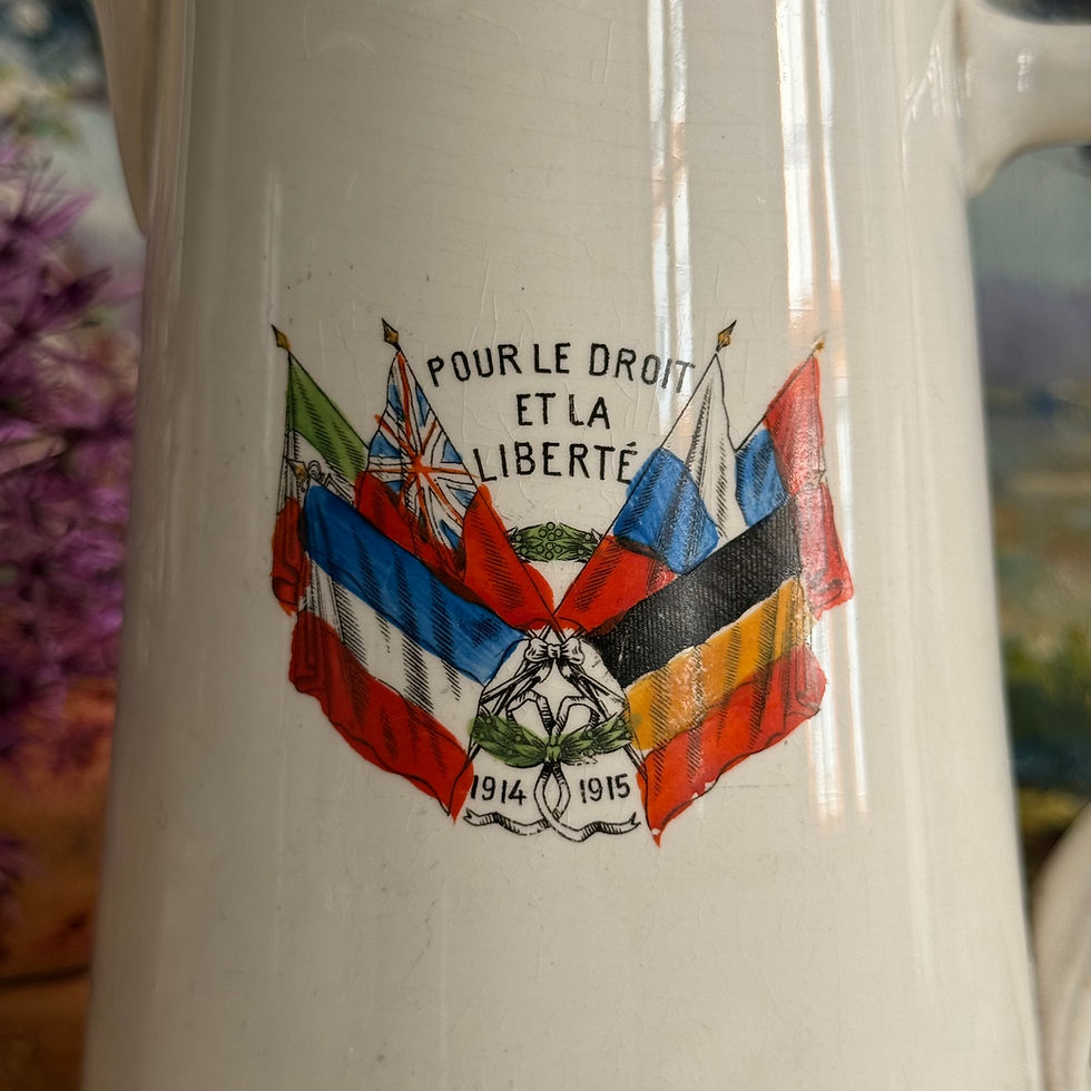 Miniature : 1914 wartime patriotic French pitcher