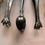 Miniature : Petit sugar tongs silver plated