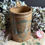 Thumbnail: Heavily patinated dark Felix Potin confiture pot crock