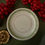 Miniature : Pair of hotelware English butter pats  stamped ironstone