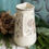 Miniature : Antique English Aesthetic Movement transferware Perak pitcher