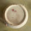 Miniature : Sarreguemines antique pink transferware sugar bowl