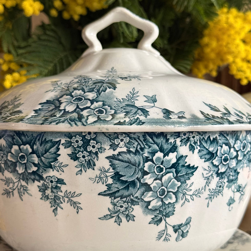 Miniature : Marie Louise ironstone tureen