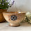 Miniature : Hand painted tea stained French café au lait bowl