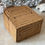 Miniature : Woven French vintage travel sewing basket