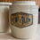 Thumbnail: Pair of creamy stoneware pots