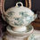 Thumbnail: Sarreguemines birds 'Neige' tureen in pine green
