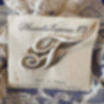 Thumbnail: French trousseau monogram appliqué letters