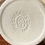 Miniature : Unusual pair of Digoin stoneware creamy cheese strainer faisselles