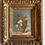 Miniature : 19th Century framed and signed oil painting on canvas