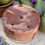 Thumbnail: Pair of rustic ochre faisselle cheese strainers