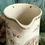 Miniature : Antique English Aesthetic Movement transferware Perak pitcher