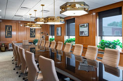 The executive conference room at the Southwoods Health Executive Centre.