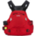 Red Lowprofile Type V Rescue PFD front view