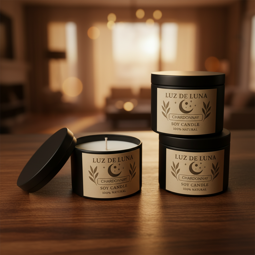 Chardonnay Soy Candle (4oz)
