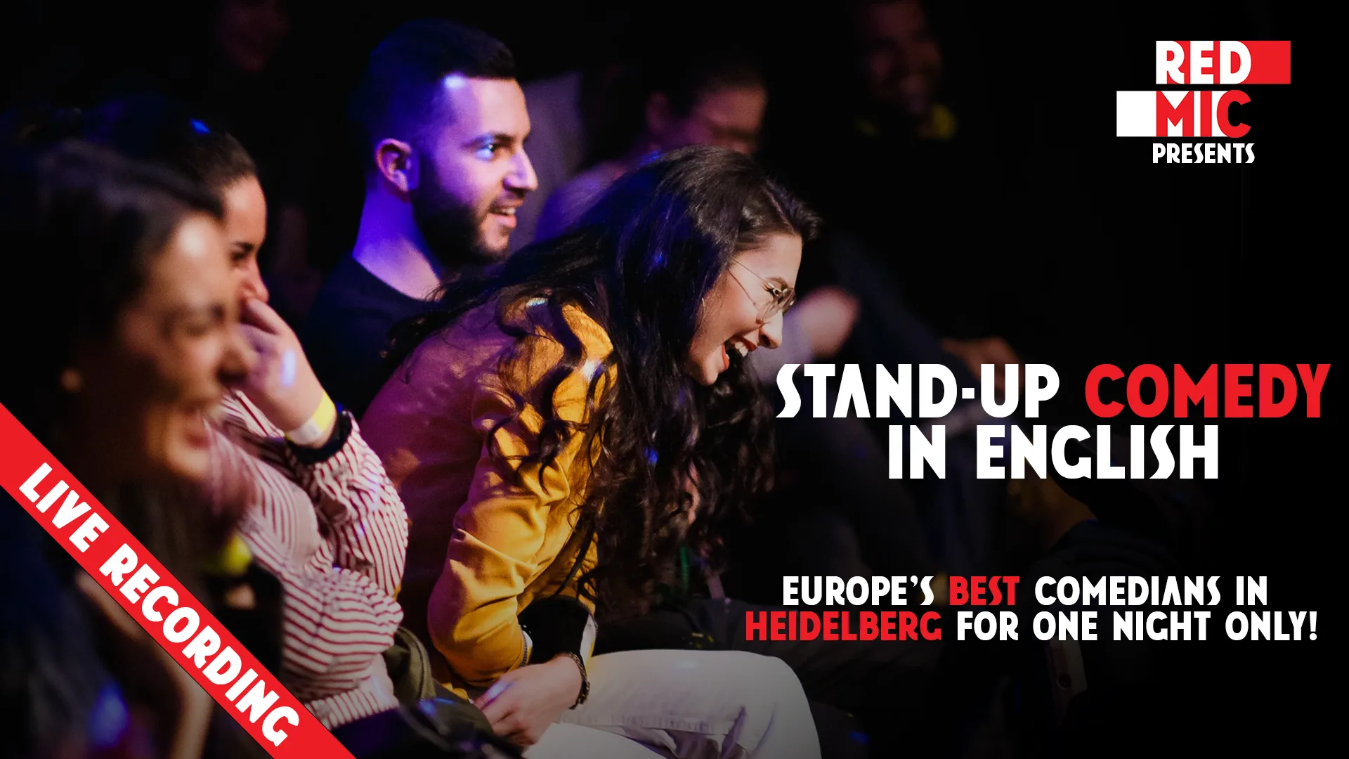 RED MIC • Heidelberg • Stand up Comedy in English *live recording*