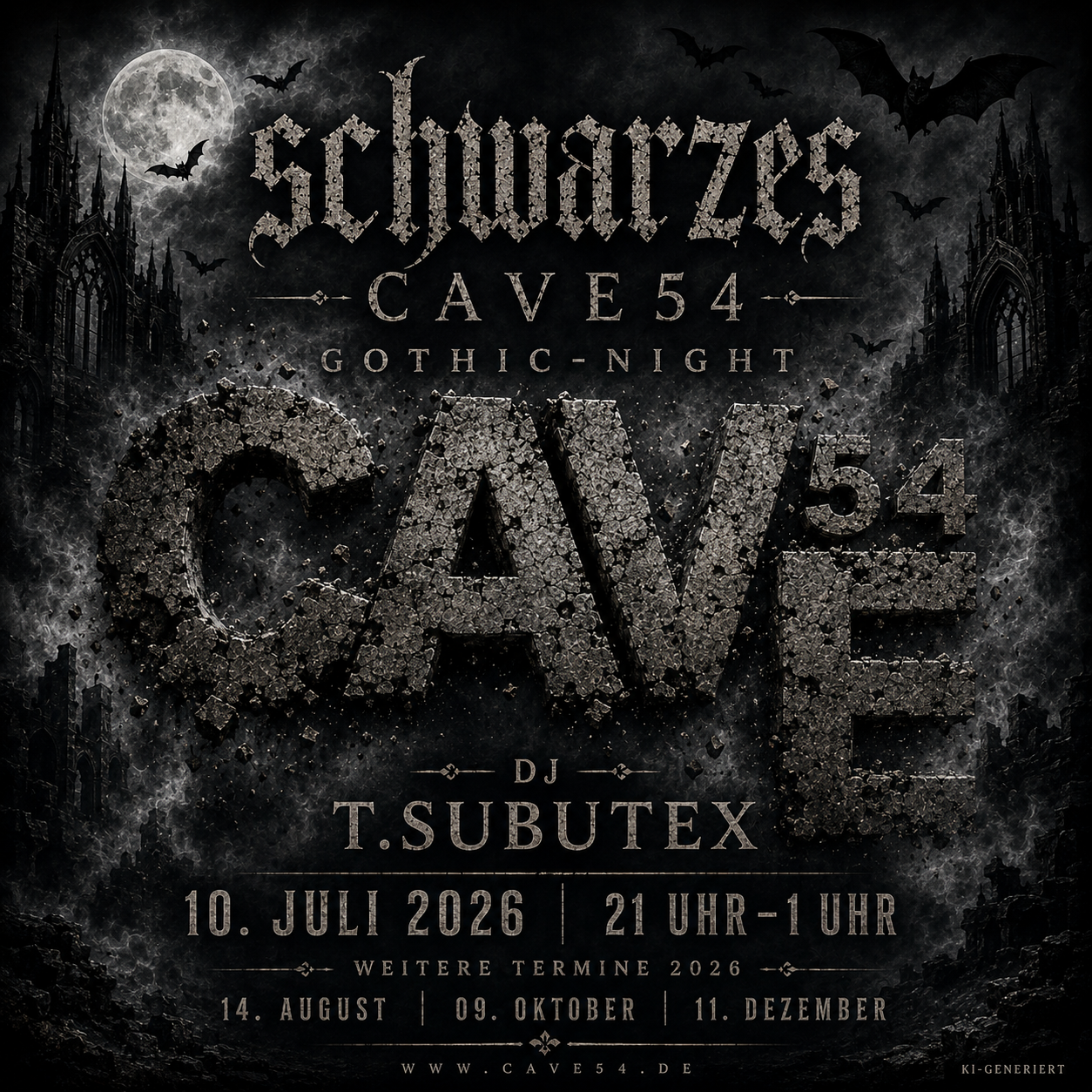 Schwarzes Cave54 – Cave54, 10.07.2026