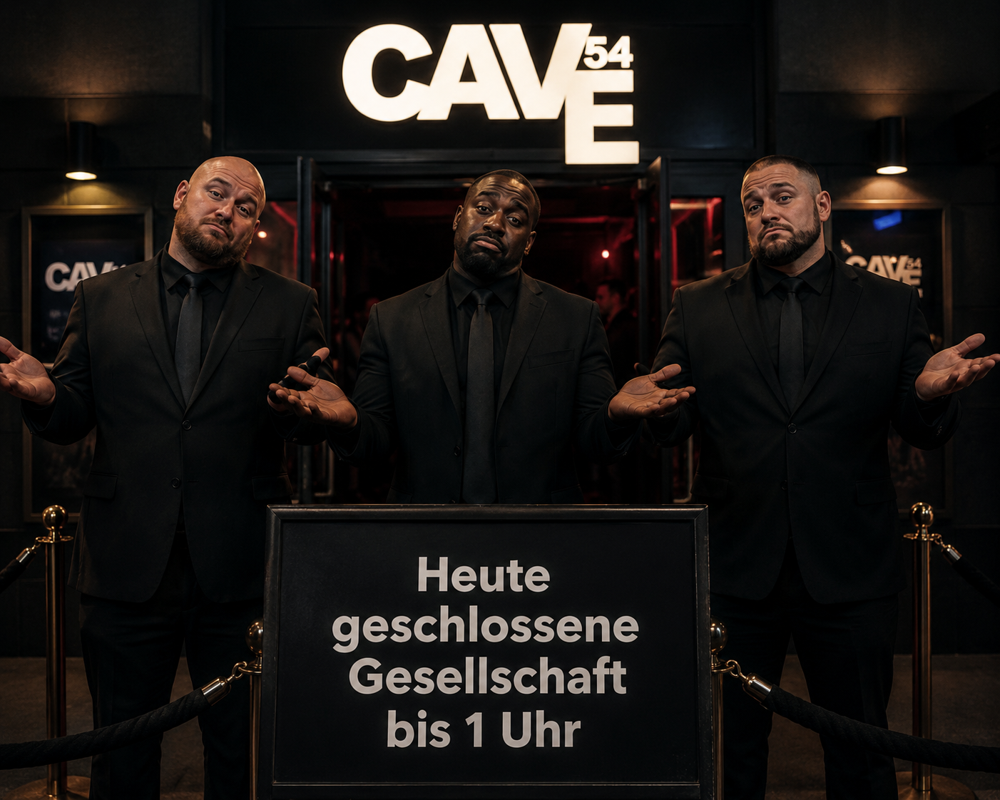 Geschlossene Gesellschaft bis 01:00 Uhr – Cave54, 22.08.2026