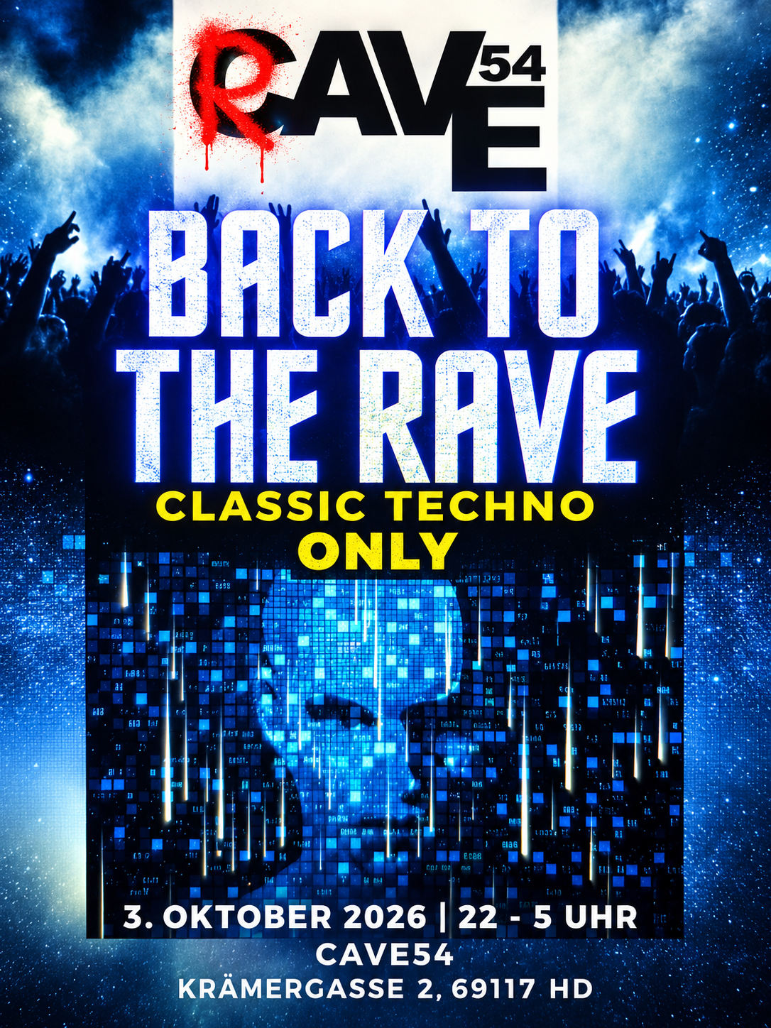 Back to the Rave – Cave54, 03.10.2026