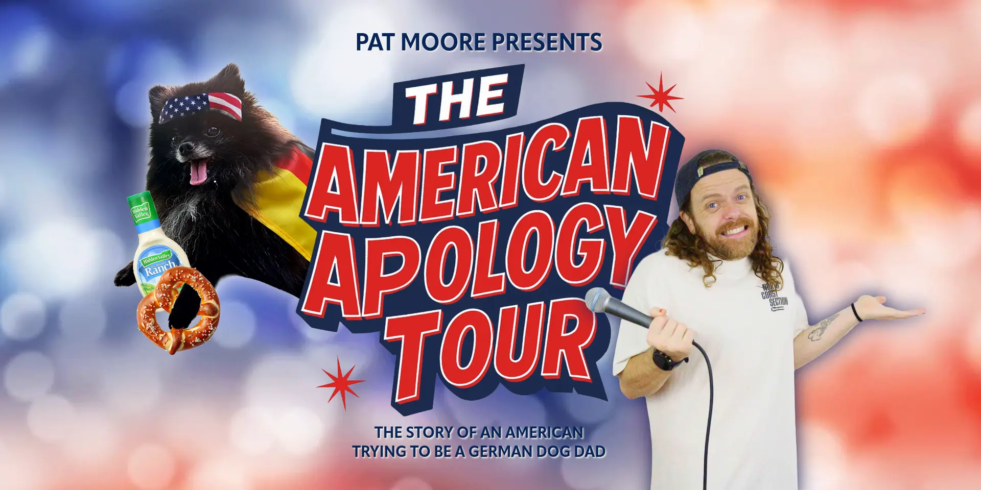 Pat Moore - The American Apology Tour -Standup Comedy- – Cave54, 28.11.2026