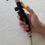 Thumbnail: video showing louvre gun connected with hose with trigger being pressed