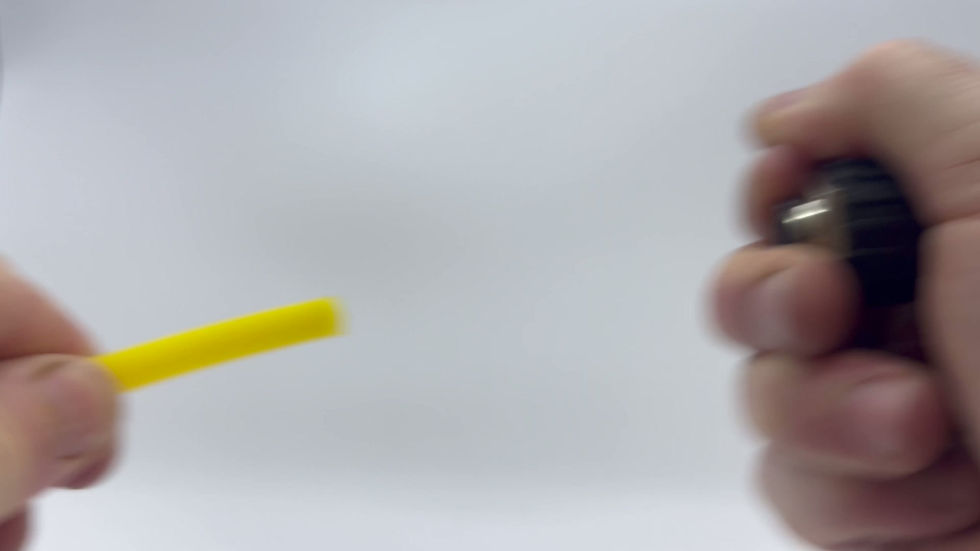 Thumbnail: video showing 8mm hose connecting and disconnecting to adapter, and garden hose also connecting