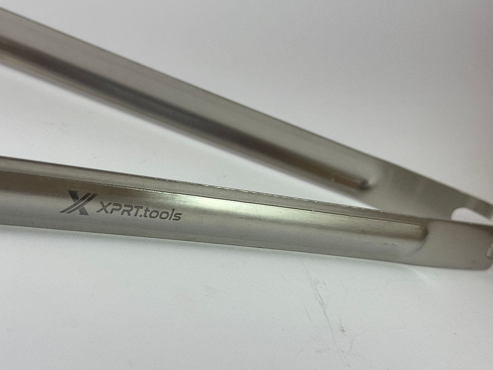 Thumbnail: side view of gutter cleaning tongs