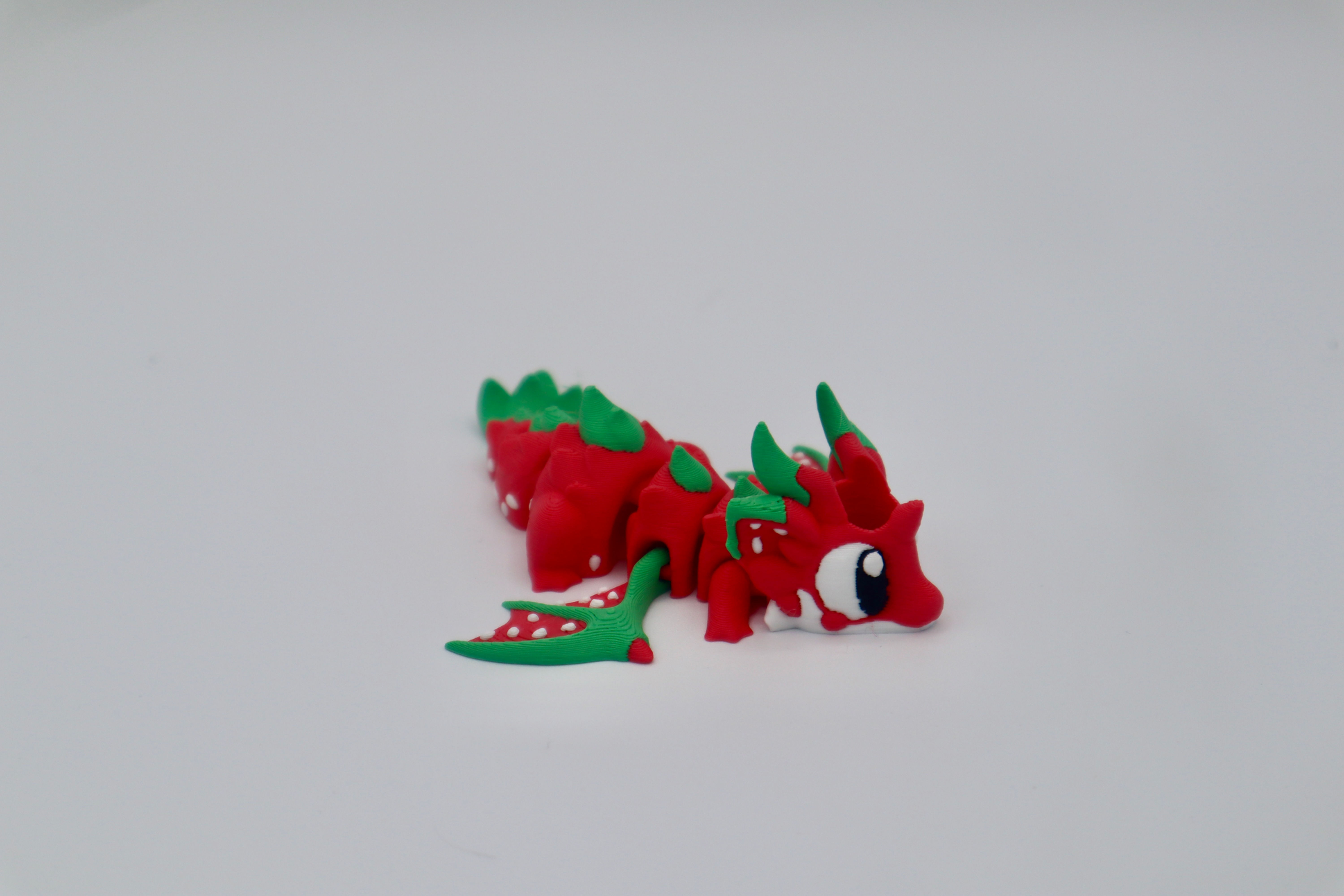 Strawberry Dragon Straw Buddy