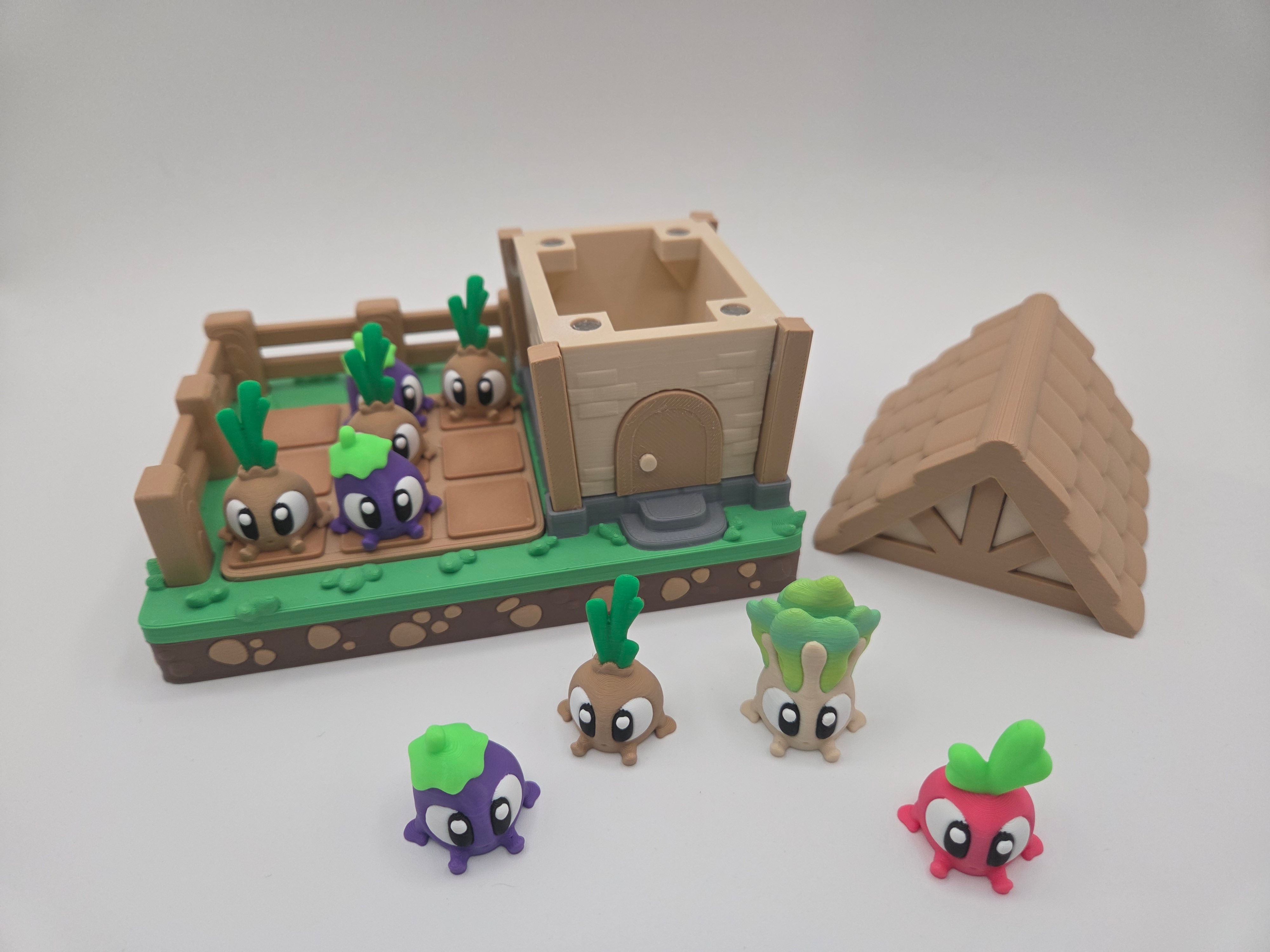 Veggie Tic-Tac-Toe Set