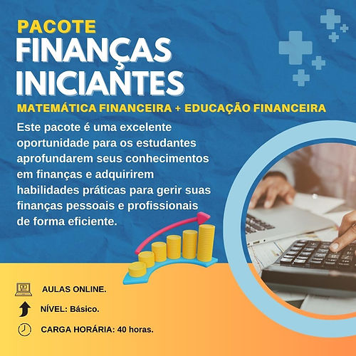 Pacote Finanças Iniciante